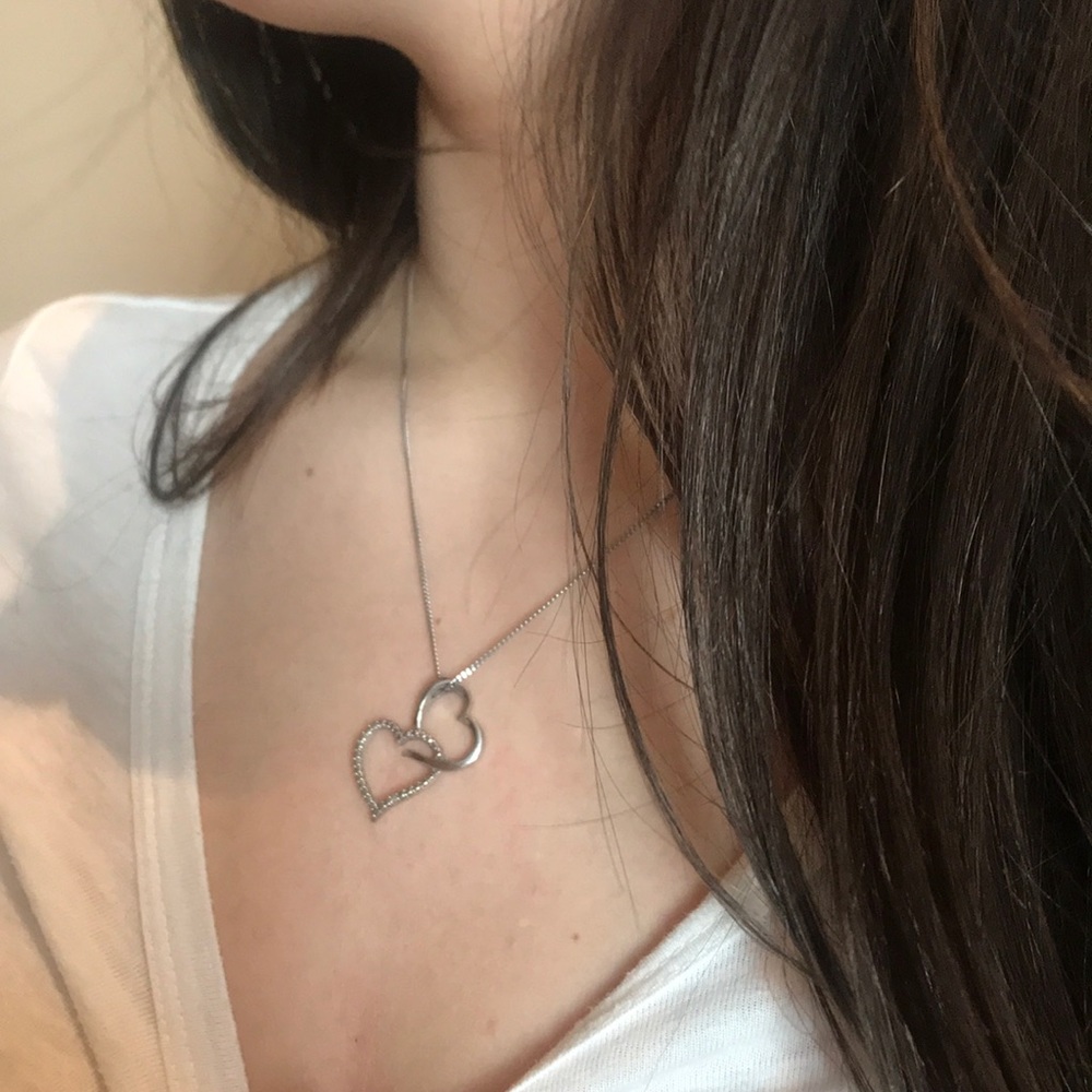 Gorgeous Sterling Silver Heart Necklace💕
